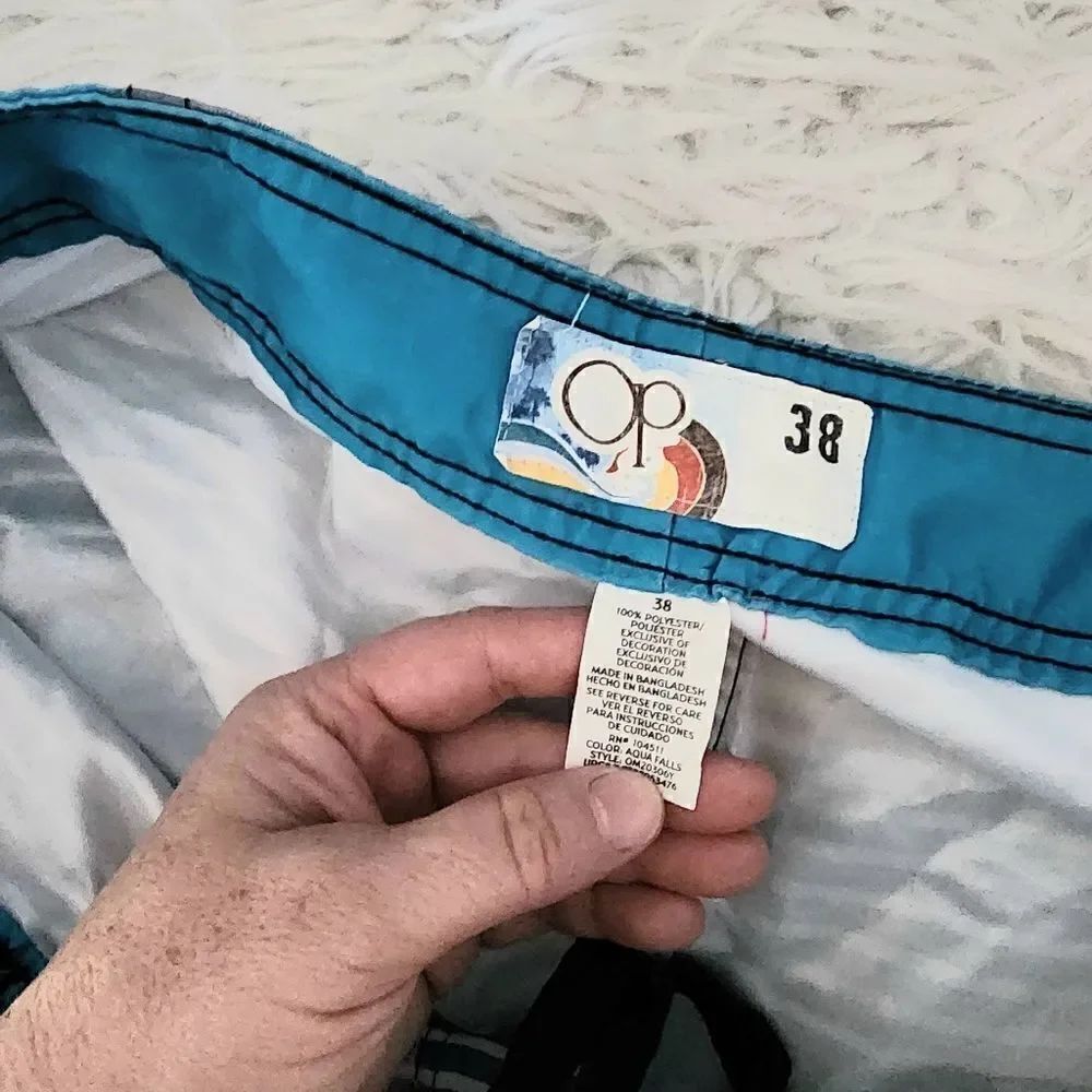 Op board swim trunks men's 38 - Picture 3 of 3